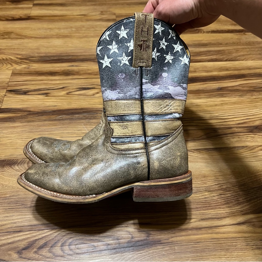 Tin Haul Women’s Boots Size 6.5 Shoot Like A Girl Boots